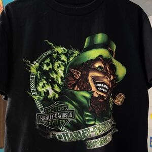 Leprechaun Harley Davidson New York Shirt